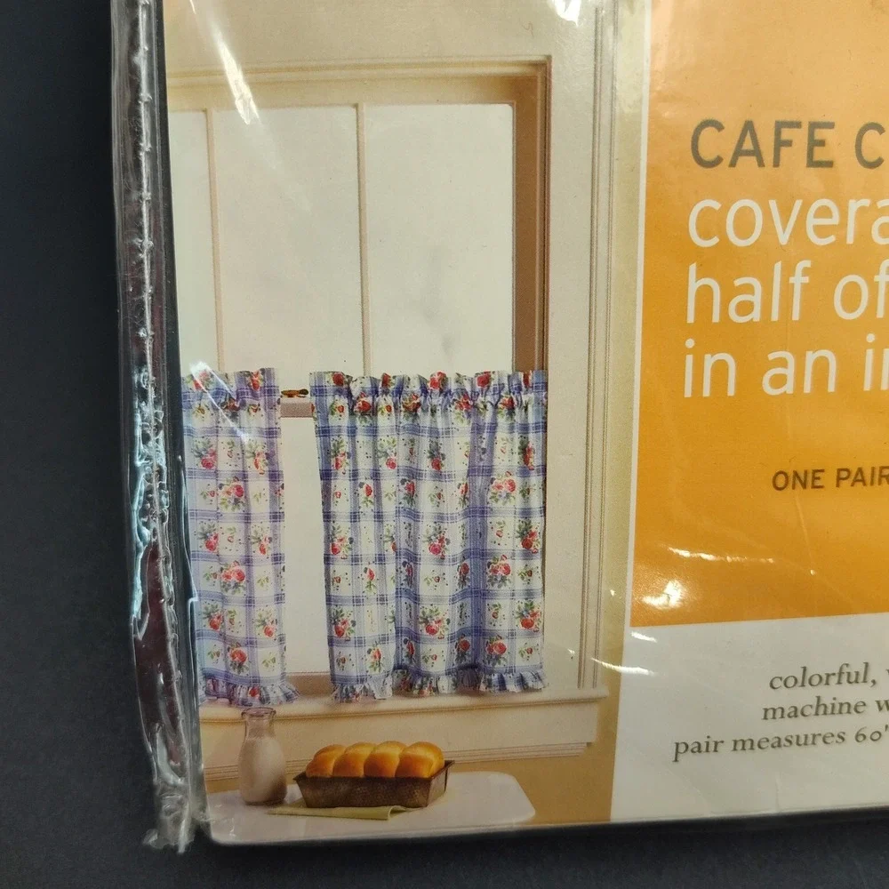 Set-2 Cafe Window Curtains Martha Stewart 60